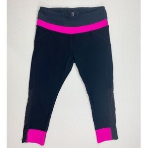 Mondetta Black Cropped Yoga Legging XS